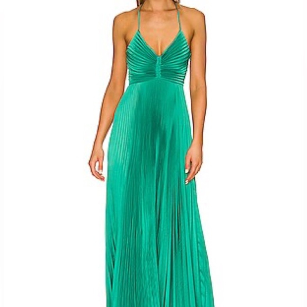 Green A.L.C Maxi Dress
